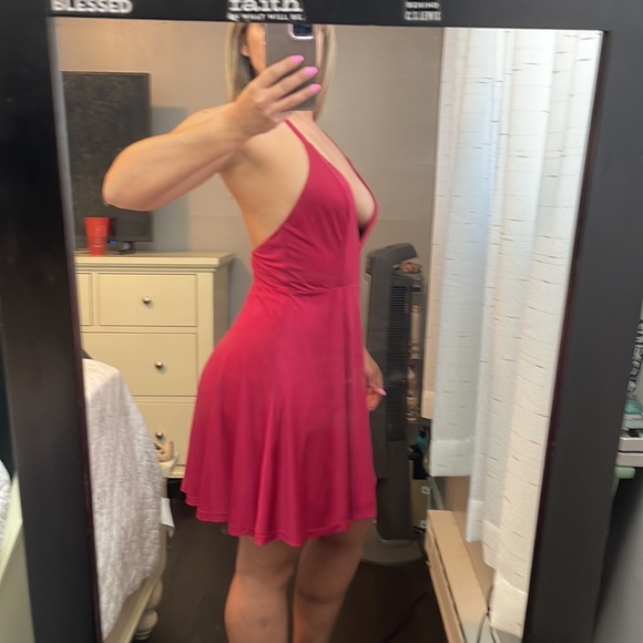 NBD XNaven twins Red dress - Picture 3 of 5